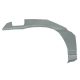 Rear fender repair curve right for 3 door model Nissan Terrano II