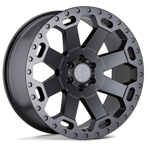 Alloy Wheel 17x9 ET12 6x135 Matte Gunmetal Warlord Black Rhino