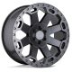 Alloy Wheel 17x9 ET12 8x165.1 Matte Gunmetal Warlord Black Rhino