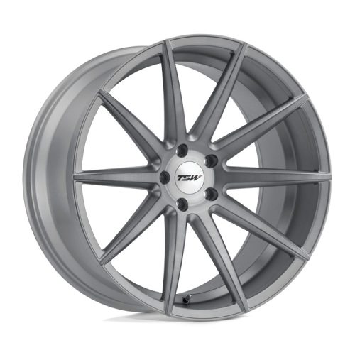 Alloy Wheel 18x8.5 ET30 5x114.3 Clypse Titanium W/ Matte Brushed Face TSW