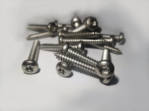 Hexalobular (6 Lobe) socket pan head tapping screws 60 mm