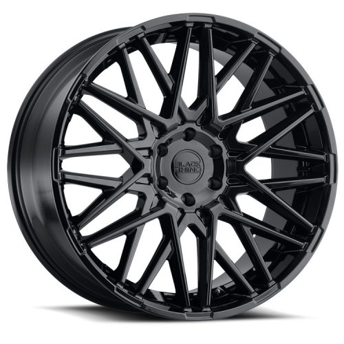 Alloy Wheel 22x10 ET35 5x127 Gloss Black Morocco Black Rhino