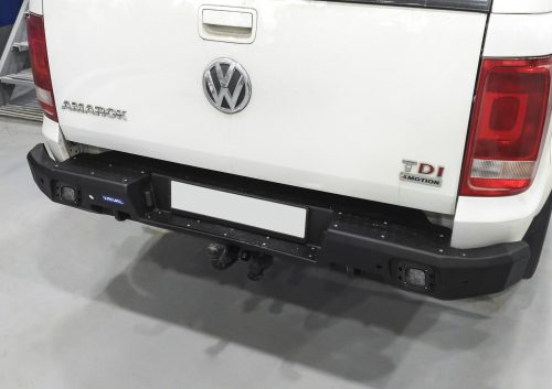 RIVAL4x4 aluminum rear bumper with LED light Volkswagen Amarok 2010-2016, 2016->