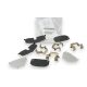 Rear brake pad damping kit for Nissan Patrol Y60