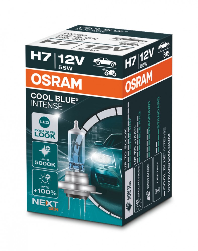 OSRAM 64210CBN-01B Lampadina alogena COOL BLUE® INTENSE H7 55 W 12 V