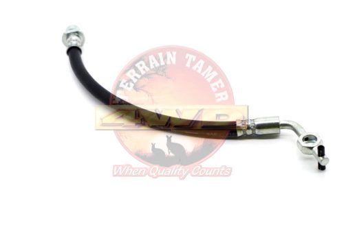 Terrain Tamer Fékcső első jobb vagy bal oldali ABS-el szerelt vagy ABS nélküli modellekhez (Brake Hose Front R/H Or L/H With Or Without Abs)Toyota Landcruiser FZJ HZJ VDJ 76 78 79 HDJ 76 78 79 HZJ 71 1999->