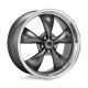 Alloy Wheel 16x7 ET35 5x114.3 AR105 Torq Thrust M Anthracite W/ Machined LIP American Racing