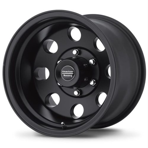 Alloy Wheel 15x8 ET-19 5x114.3 AR172 Baja Satin Black American Racing