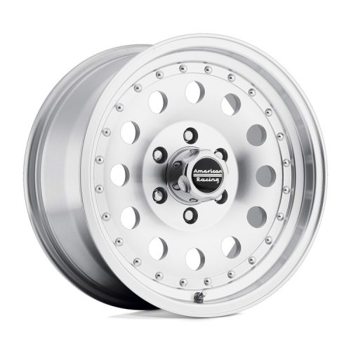 Alloy Wheel 15x8 ET-19 5x114.3 AR62 Outlaw II Machined W/ Clear Coat American Racing