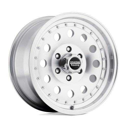 Alloy Wheel 15x8 ET-19 5x139.7 AR62 Outlaw II Machined W/ Clear Coat American Racing