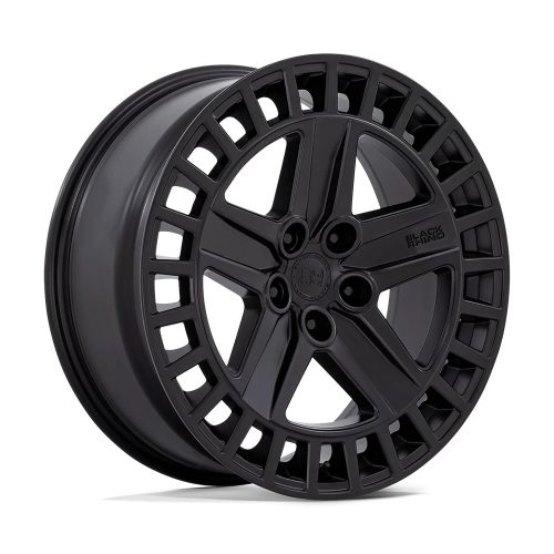 Alloy Wheel 20x8.5 ET25 5x127 Matte Black Alston Black Rhino