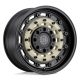 Alloy Wheel 16x8 ET38 6x130 Sand ON Black Arsenal Black Rhino