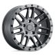 Alloy Wheel 17x8 ET30 5x120 Matte Brushed Gunmetal W/ Black Bolts Arches Black Rhino