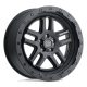 Alloy Wheel 17x8 ET38 6x130 Textured Matte Black Barstow Black Rhino