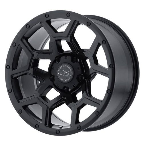 Alloy Wheel 17x8 ET30 5x127 Matte Black Overland Black Rhino