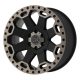 Alloy Wheel 17x8 ET35 5x114.3 Matte Black/Machined Dark Warlord Black Rhino