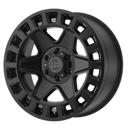 Alloy Wheel 17x8 ET52 6x130 Matte Black York Black Rhino