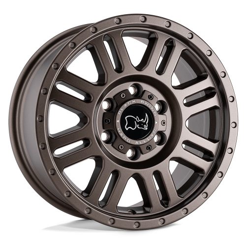 Alloy Wheel 17x8 ET45 6x130 Matte Bronze Yellowstone Black Rhino