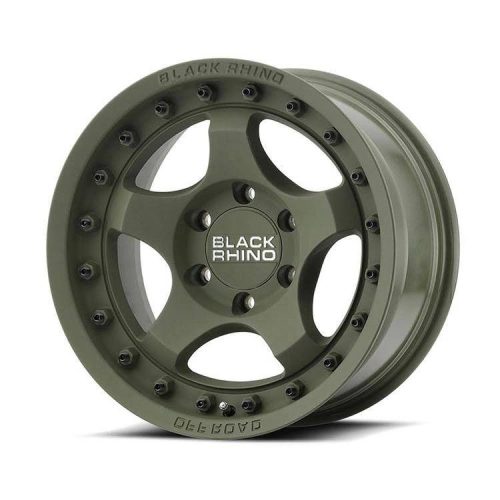 Alloy Wheel 17x8.5 ET-10 5x127 Olive Drab Green Bantam Black Rhino