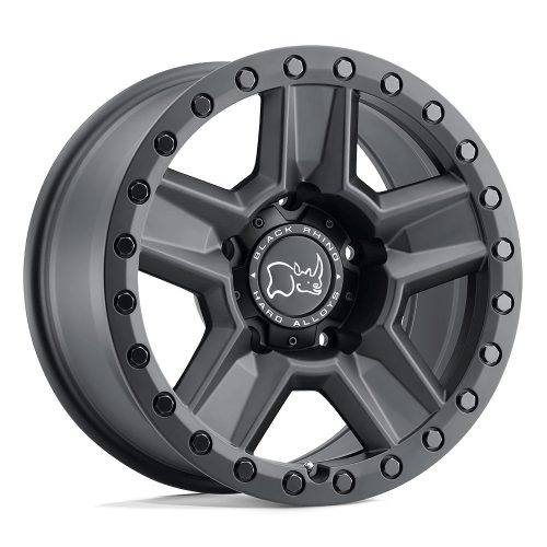 Alloy Wheel 17x8.5 ET35 5x127 Matte Black Ravine Black Rhino