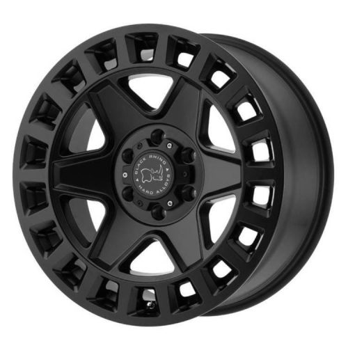 Alloy Wheel 17x9 ET-12 5x127 Matte Black York Black Rhino