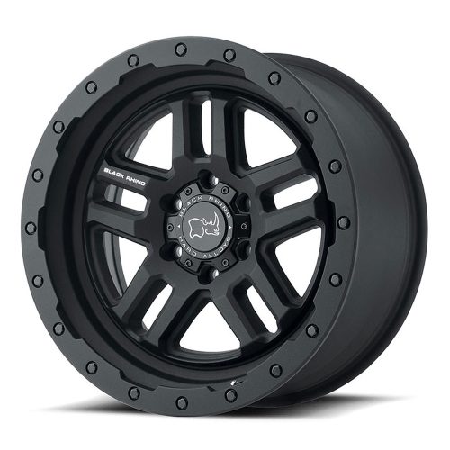 Alloy Wheel 18x8 ET30 5x127 Textured Matte Black Barstow Black Rhino