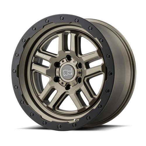 Alloy Wheel 18x8 ET30 5x127 Matte Black/Matte Bronze Barstow Black Rhino