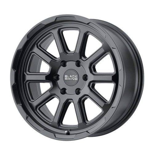 Alloy Wheel 18x8 ET10 5x114.3 Matte Black Chase Black Rhino