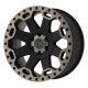 Alloy Wheel 18x8 ET35 5x110 Matte Black/Machined Dark Warlord Black Rhino