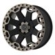 Alloy Wheel 18x9 ET12 6x139,7 Matte Black W/ Machined Dark Tint Warlord Black Rhino