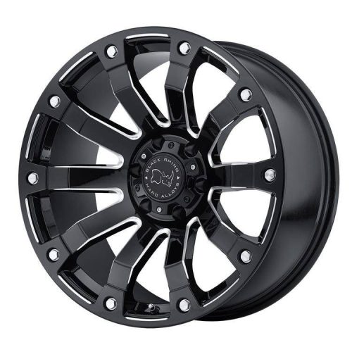 Alloy Wheel 20x9 ET12 6x139,7 Gloss Black Milled Selkirk Black Rhino