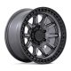 Alloy Wheel 17x8.5 ET34 5x114.3 Matte Gunmetal W/ Matte Black LIP Calico Black Rhino