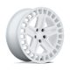 Alloy Wheel 20x8.5 ET25 5x127 Gloss White Alston Black Rhino