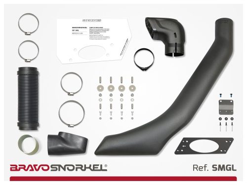 BRAVO SNORKEL MERCEDES G CLASS W460 / 461 / 463 (1979 - Onwards) - left