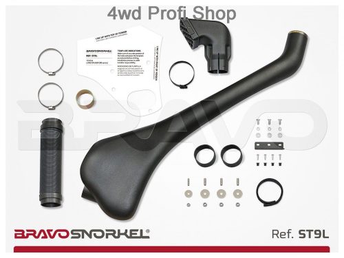 BRAVO SNORKEL TOYOTA LAND CRUISER 90 SERIES (1997 - 2002) - Left side