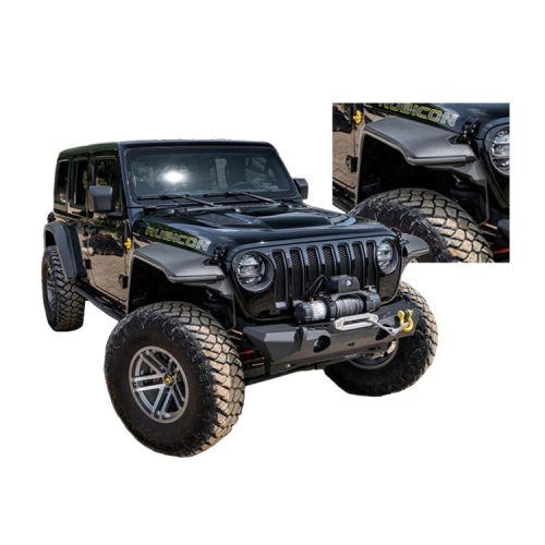 Bushwacker HyperForm fender flares - Jeep Wrangler JL 18->