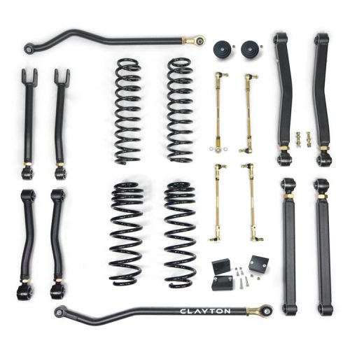 Clayton Lift Overland+ Lift 1,5" Suspension kit - Jeep Wrangler JL 18->