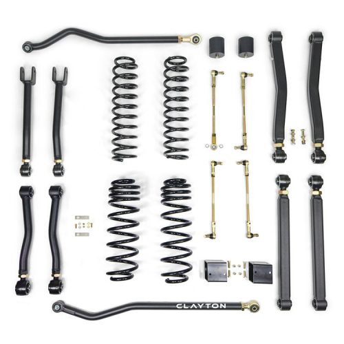 Clayton Off Road Overland+ 392 Lift 3,5" Suspension kit - Jeep Wrangler JL 18->