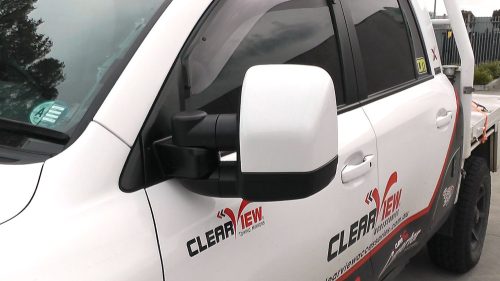 ClearView “Next Generation” Towing Mirror  Head Cover Raw