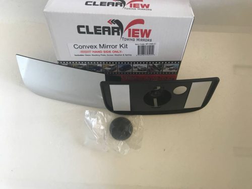 ClearView Lower Convex Mirror Glass complete with base plate