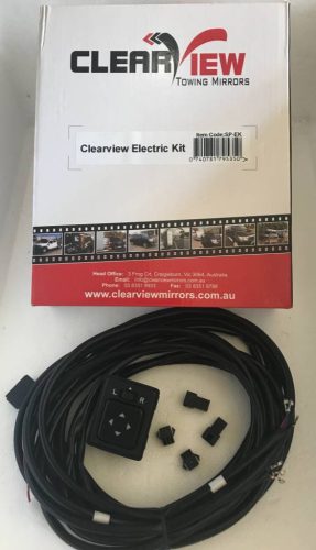 ClearView electric kit for retro fitting electric mirrors