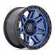 Alloy Wheel 17x9 ET-12 5x127 D813 Syndicate Dark Blue W/ Black Ring Fuel