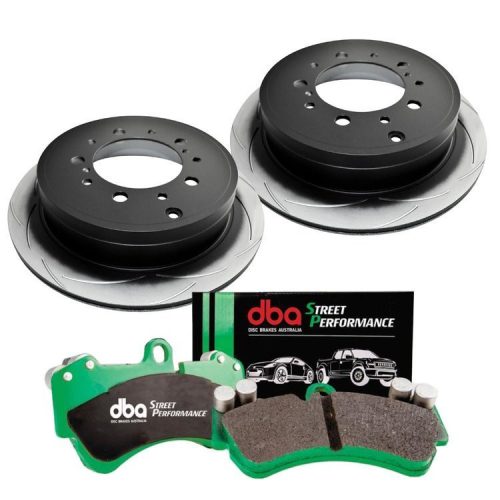 DBA T2 Street Performance Rear brake kit - Toyota Land Cruiser J20 07-21;Tundra 07-21