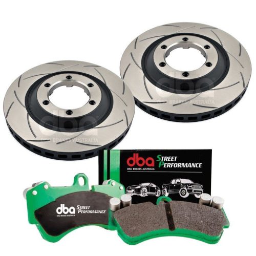 DBA T2 Street Performance Front brake kit - Isuzu D-Max I 02-12;Isuzu D-Max II 11-19