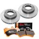 DBA T3 4000 Xtreme Performance Front brake kit - Ford Ranger 11-> EU