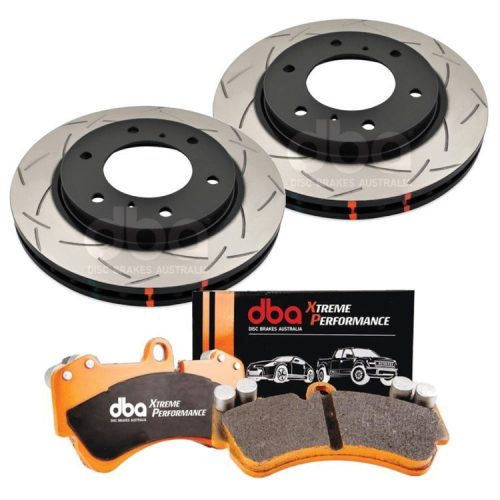 DBA T3 4000 Xtreme Performance Front brake kit - Mitsubishi L200 06-19