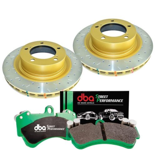 DBA XS 4000 Street Performance Front brake kit - Toyota Land Cruiser J20 12-21;Tundra 07-21