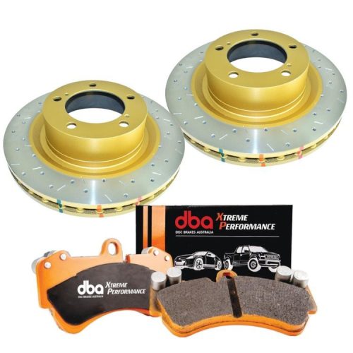 DBA XS 4000 Street Performance Front brake kit - Toyota Land Cruiser J20 12-21;Tundra 07-21