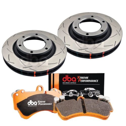 DBA T3 4000 Xtreme Performance Front brake kit - Toyota Land Cruiser J8 90-97