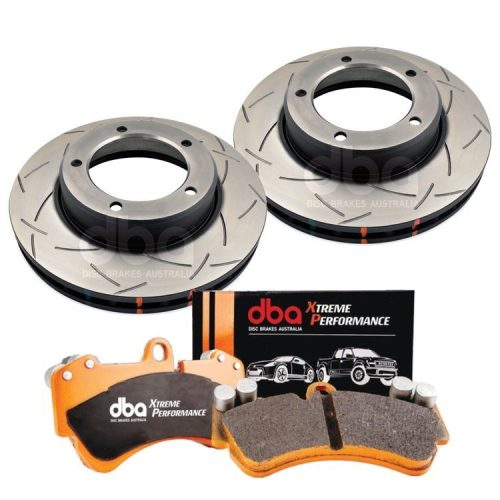 DBA T3 4000 Xtreme Performance Front brake kit - Toyota Land Cruiser J10 98-07